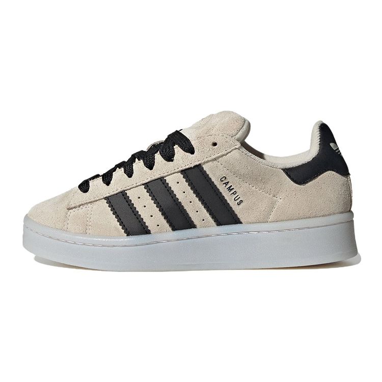 Adidas Originals Campus 00s Leather Low-Top Kids Sneakers Kids Sneakers Light-Gray HQ8572
