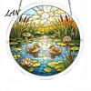 Decorative Hanging Puzzle Piece Acrylic Suncatcher, Colorful Window Ornament, 7.87 Inch Sun Sunlight Pattern Wall Decor Catcher Decoration, Ideal for
