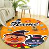 Personalized A-Anpanman Round Chair Office Rug - Perfect for Mat, Office Chair & More - Ideal Gift for Birthdays and Holidays