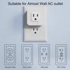5 Way Multi Plug Outlet Extender, Wall Outlet Expander, Small Electrical Outlet Splitter for Travel, Home, Office, Dorm