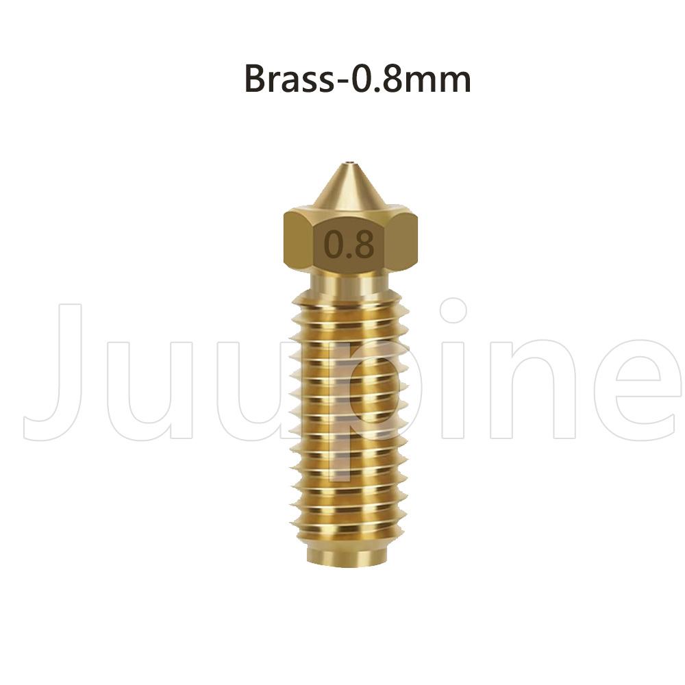 For Anycubic Kobra S1 Nozzle Hardness Brass 0.8 0.6 0.4 0.2 Kobra S1 Combo Metal Nozzle Kobra S1 Hotend 3d Printer Accessrories