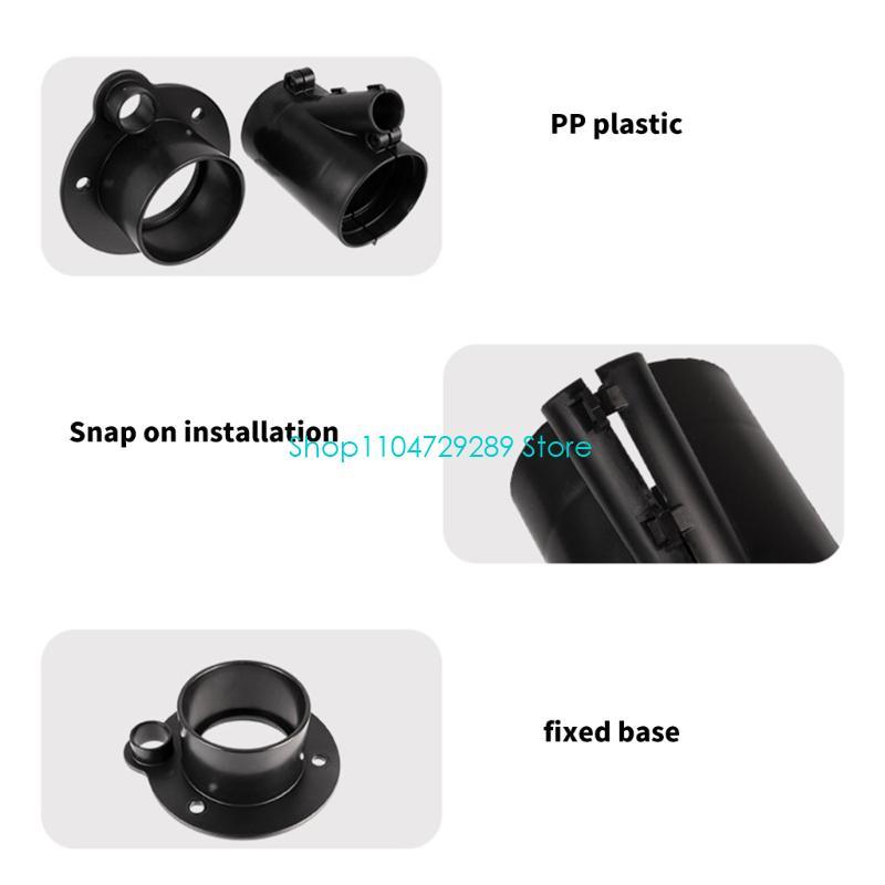 D8KE Split Type Marine Wiring Grommet Corrosion Proof PP Construction Easy Installation Watertight Seal for Outboards Engine