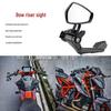 Compatible Handguard Rearview Mirror for Chunfeng NK650/800, NK250/450 – Racing Handguard with Reflective Mirror & Backup Camera.