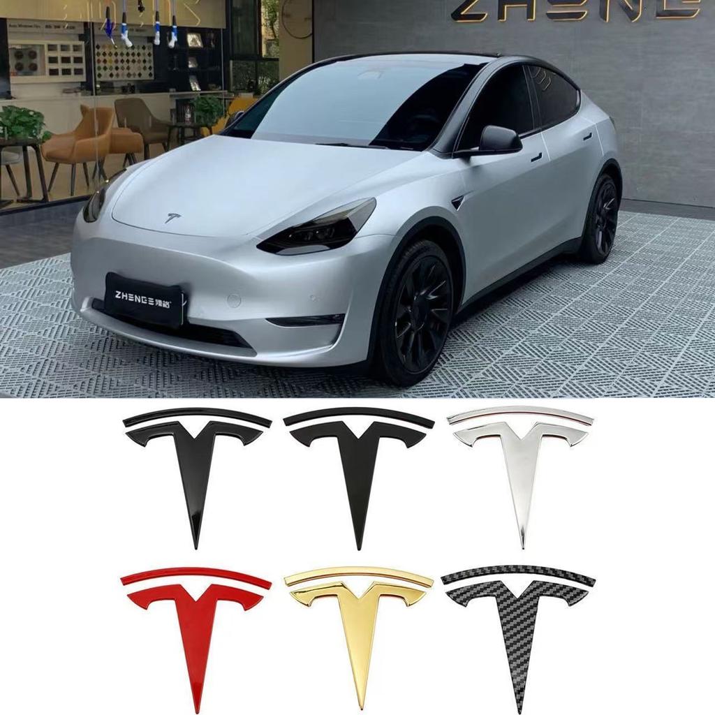 CGYJL1 For Tesla SpaceX Model 3 Highland 2023 Model S X Y Y P75D P85D P90D Car hood label rear tail label Emblem Sticker Accessories