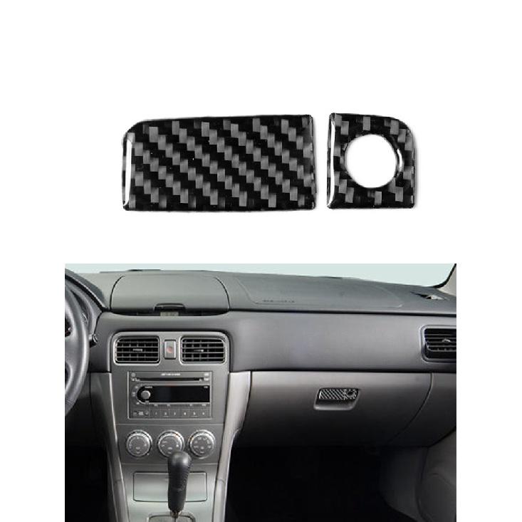 Автомобильные аксессуары, внутренняя панель из углеродного волокна, панель подъема окна, панель передач, подождите, черные наклейки, декоративные для Subaru Forester