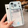 Чехол для телефона с принтом разноцветных звезд Для iPhone 17 Pro Max Для iPhone 16 15 14 13 Pro Max Роскошный Гибридный ТПУ+ПК Прозрачная Задняя Жесткая Крышка
