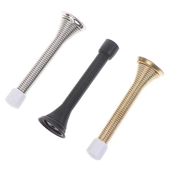 Бытовые практичные дверные упоры, креативный эластичный противоударный дверной стопор из нержавеющей стали