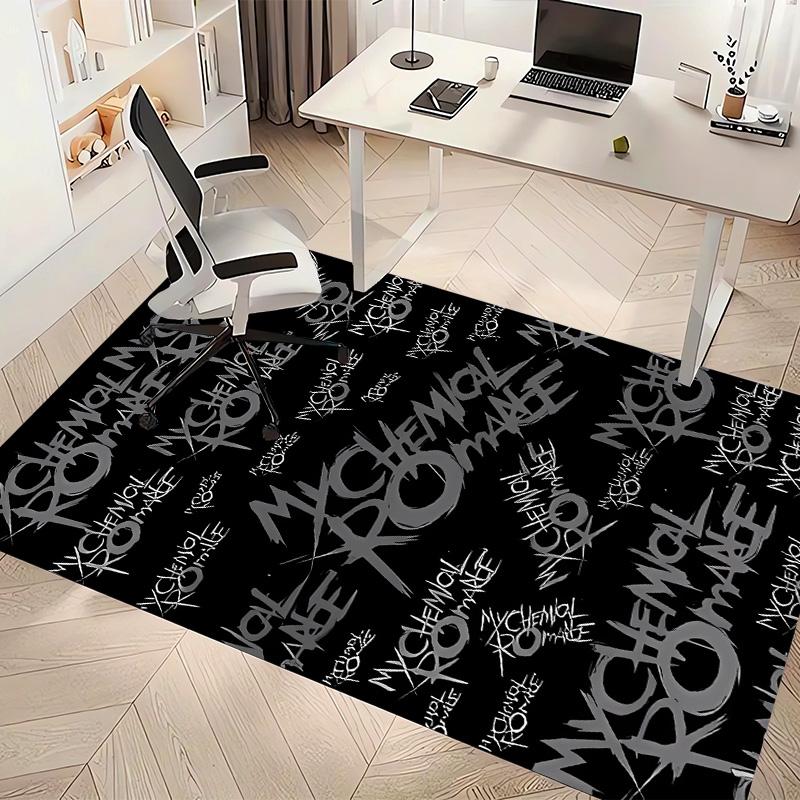 My Chemical Romance The Black Parade Printed Absorbent Washable Carpet, Non-Slip Bathroom Mats, Kitchen Rugs, Yoga Mat,Living Room Entrance, Camping P