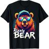 Футболка с изображением медведя гризли Rizzly Bear в солнцезащитных очках