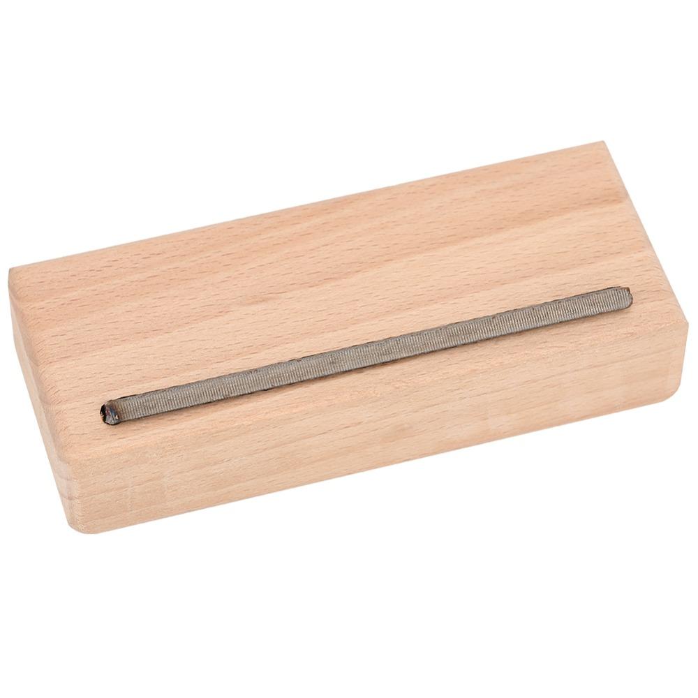 45 Degrees Guitar Fret File Wood Color Luthier Maintenance Tool Guitar Repair Tool For Guitar
