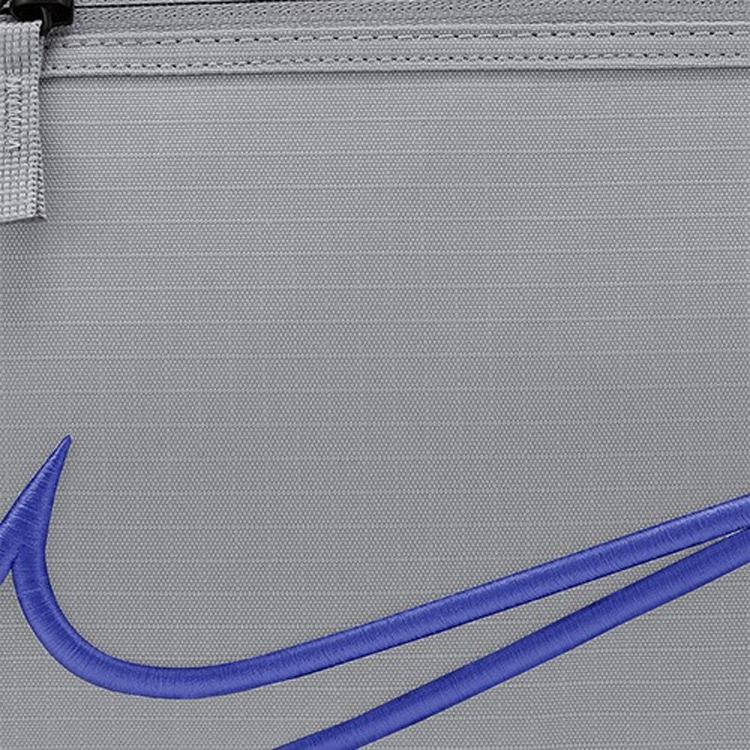Nike Спортивный клуб Большая вместимость Логотип Тренировочная сумка Женская сумка для спортзала Сине-серый DA1746-012