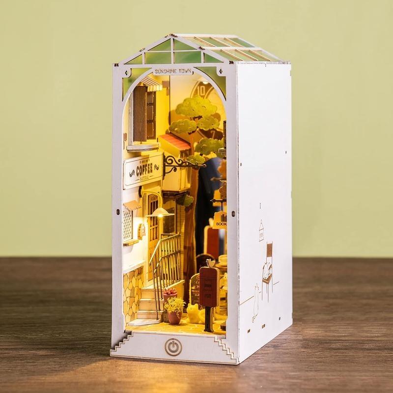 ROBOTIME Rolife Sunshine Town Book Nook Kit TGB02