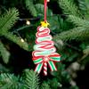 Украшение для дома Мини Рождественская елка Рождественская конфета Подвеска витая Новогодняя подвесная вечеринка