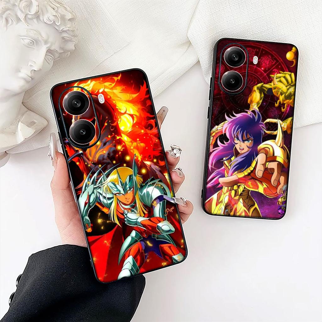 Saint Poster Seiya Comics Protective Cover for Apple iPhone 16 17 Air 14 15 Pro Max Plus 16+ 16E 14+ ProMax Phone Case