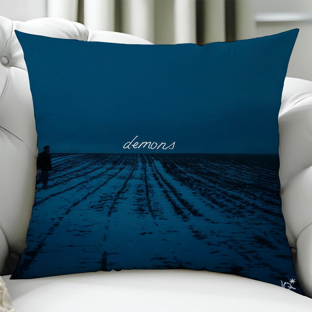 JJosiah Queen Demons Singer Birthday Anniversary Gifts Double Sided Printed Zipper Cushion Cover Soft Skin Bedding