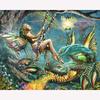 Diamond Painting Fairy and Dragon Diamond Embroidery Rhinestones Painting Art Animals Cross Stitch