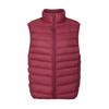 Womens Lightweight Down Vest 90% White Duck Stand Collar Casual Winter Waistcoat