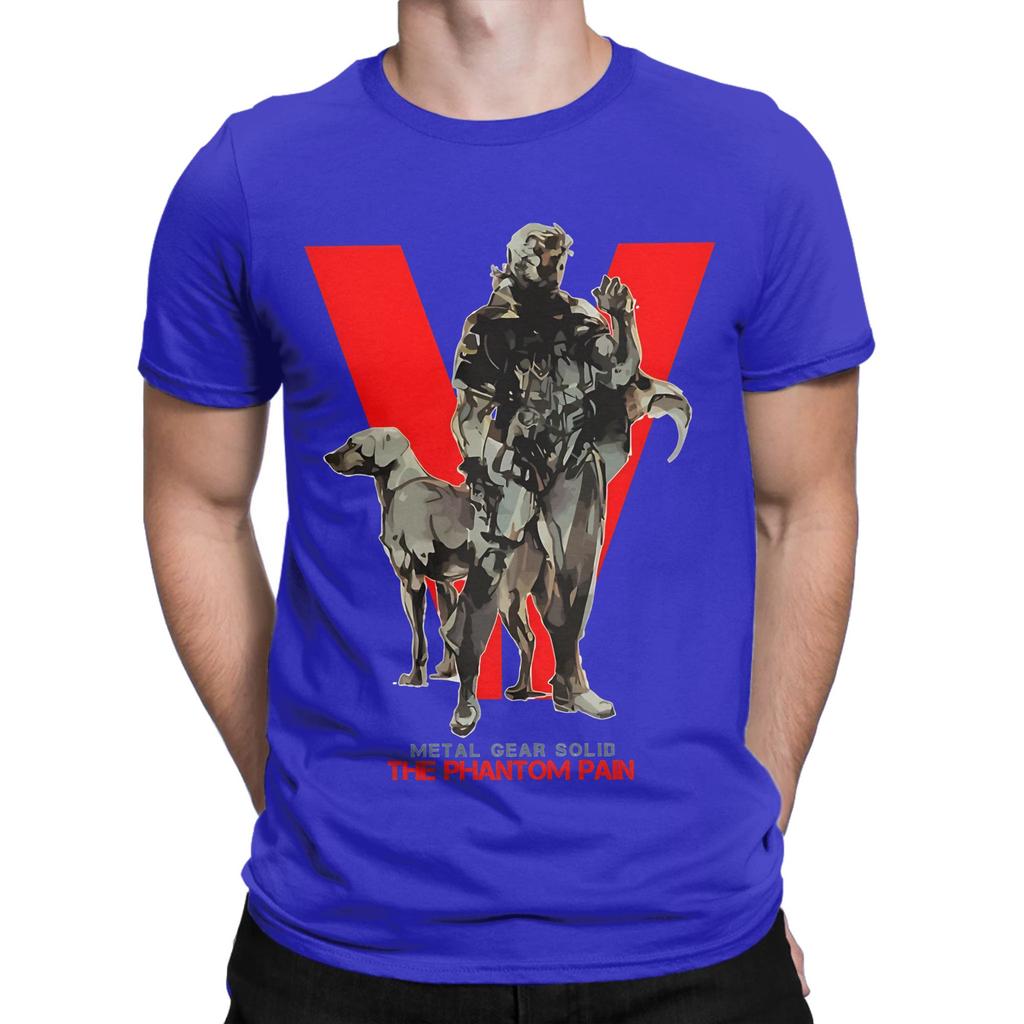 Фантомная Боль Metal Gear Solid Смешная 100% Хлопковая Футболка Metal Gear Solid Топы Футболки Для Унисекс