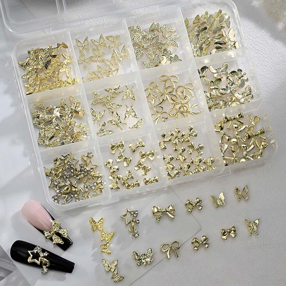 Manicure Accessories Nail Glitter Jewelry Mixed Shape DIY Nail Art Decorations Dating