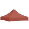 Party Tent Roof 2x2 m Terracotta Red 270 g m²