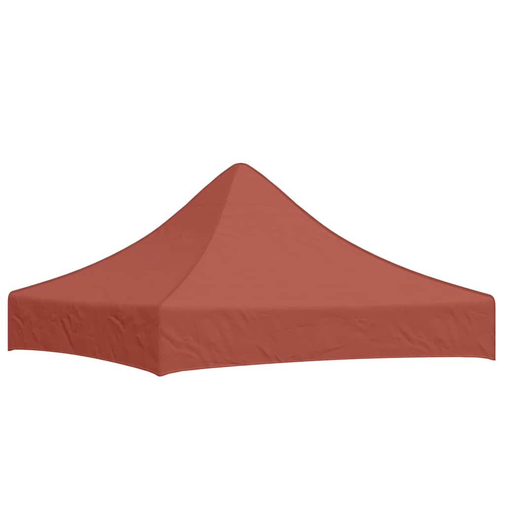 Party Tent Roof 2x2 m Terracotta Red 270 g m²