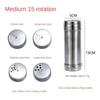 Salt Sugar Bottle Rotating Cover Multi-purpose Stainless Steel Kitchen Gadgets Spice Pepper Shaker Spice Jar Seasoning Can