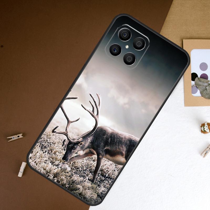 Deer Hunting Camo Case For Honor X6a X9a X9b X8a X7a X7 X8 X9 8X 9X Honor 90 Lite 70 50 Magic 5 6 Pro Cover