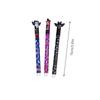 Halloween Gel Eraser Pen 3-Pack, Neutral Pen with Erasable Ink, Witch Bat Theme, 0.5mm Black
