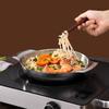 Сковороды для паэльи из нержавеющей стали с плоским дном и ручками, кастрюля с антипригарным покрытием, кастрюля для готовки, кухонная утварь, кухонная утварь
