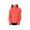 Solid Color Comfortable Casual Woven Hooded Jacket Women Jackets Orange 1350954-628