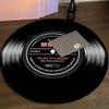 Play It Loud Music Record Area Rug, Vintage Round Rock Style Mat, Soft Non-slip Durable Carpet For Music Fans Home Indoor