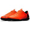 Футбольные бутсы Mercurial Vapor 12 Club Turf, нескользящие, с амортизацией, низкие, оранжево-черные, для детей, AH7355-810