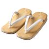 Setta Sponge Cushioned and Gentle On Yellow White M [Edoten] Sandals, Sole, Legs, Tatami,
