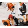 18 см One Piece Фигурки Действия Луффи Фигурка Игрушки ПВХ Monkey D. Фигурки Луффи One Piece Аниме Статуэтка Модель Украшение Подарки на День Рождения