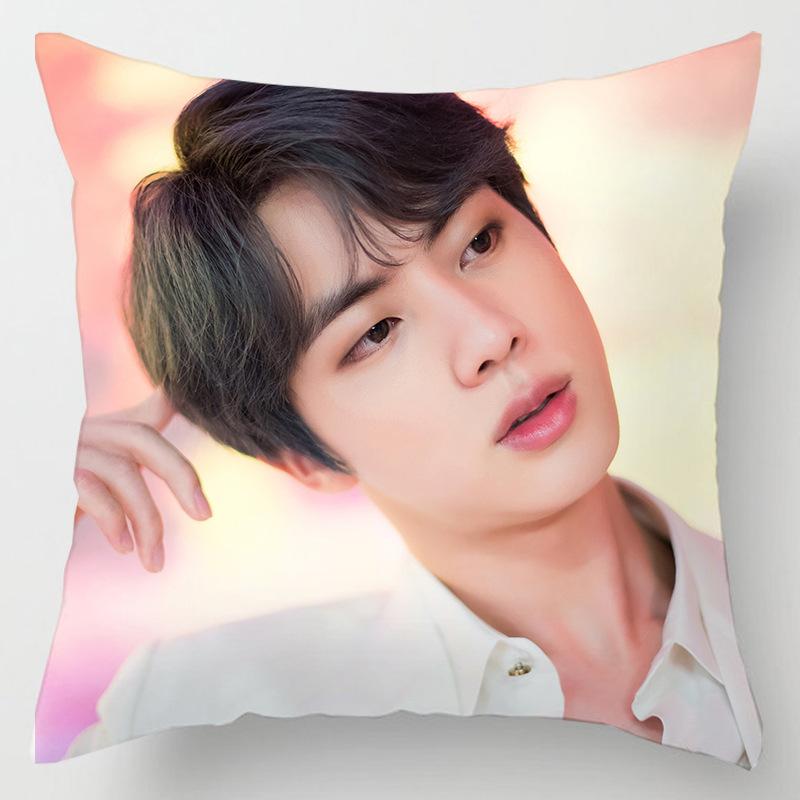 Уютная 45см Kpop Bts Bangtan Boys Наволочка Декоративная Мягкая Наволочка Для Дома
