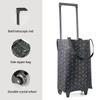 Shopping Cart For Grocery Shopping Household Luggage Express Bag Trolley Portable Trailer Folding Grocery Cart For The Elderly