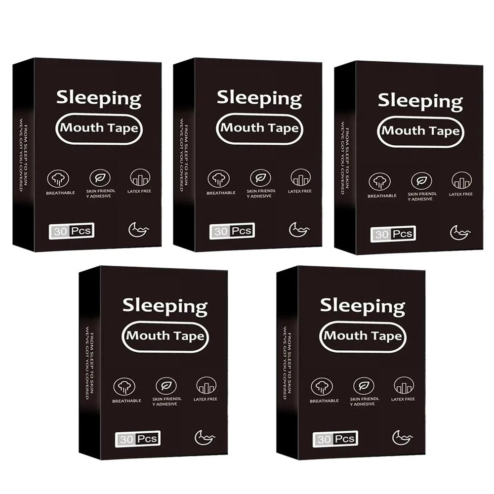 30/60/90/150pcs Mouth Tape Breathing for Sleep Mouth Tape Strips Improve Sleep Mouth Better Breath Mouth Tape Anti-snoring Patch