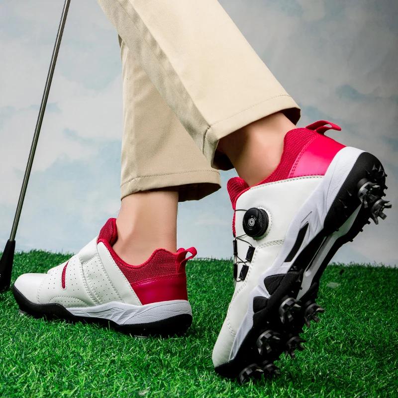 Men Golf Shoes Women Golfers Sneakers Light Walking Footwears Outdoor Mens Gym Shoes