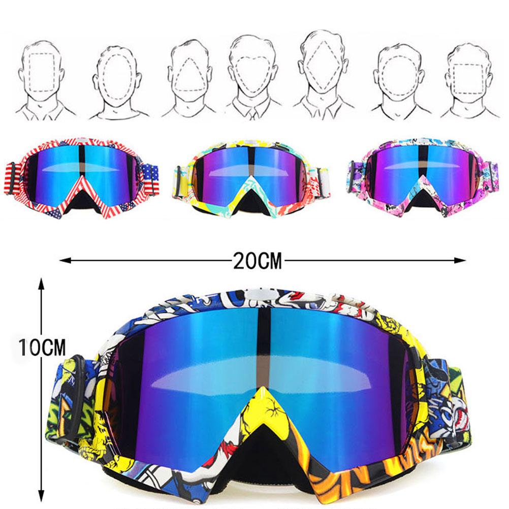 Motocross Goggles Glasses Motorcycle Goggles Windproof Protective Glasses for Motorbike Dirt Bike