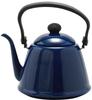 Noda Horo Drip Kettle II, Enamel, 2L, Induction Compatible, Navy, Made In Japan, DK-200NB