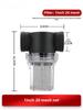 Garden Hose Sediment Filter: Pre-Pipe Car Wash & Water Purifier