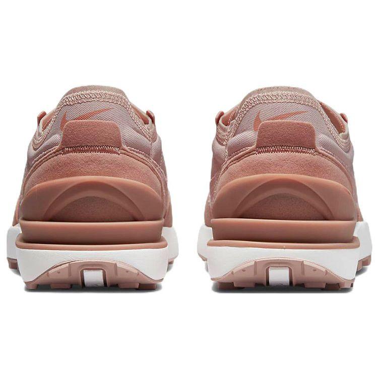 Nike Waffle One Woven Swoosh - Розовые женские оксфордские кроссовки Rose-Whisper DM7604-600
