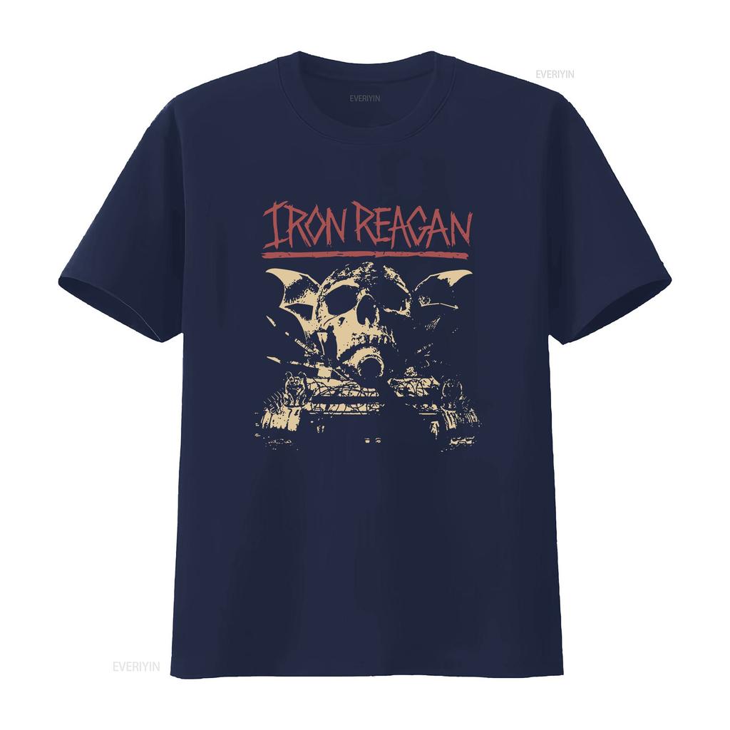 Iron Reagan Warning T Shirt S M L XL 2XL 3XL vintage Washed streetwear Top For Everyday Wear fashion Stylish Casual Unisex
