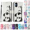 Cute Panda Luxury Painted Leather Case Wallet Book Style Cover for Sony Xperia 5 IV / 10 IV ,Xperia 1 V / 5 V / 10 V,Xperia 1 VI,5 VI,10 VI.