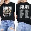 Jason Aldean Full Throttle Country Music Concert 2025 Double Sided T-Shirt