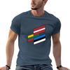 The Baltic States Flags TShirt Sporty Breathable Short Sleeve TShirt