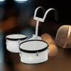 Snare Drum Carrier Drum Support System, Hold 2 Drum Accessories with Shoulder Strap, Adjustable Height for Practice Live Show