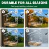 Weather Resistant Window Bird Feeders See Through Window Bird Feeder Outdoor Birdhouse Box  Balcony