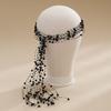 Imitation Pearl Beaded Tassel Wreath Multi-Layer Women Daily Hair Wear  Wedding