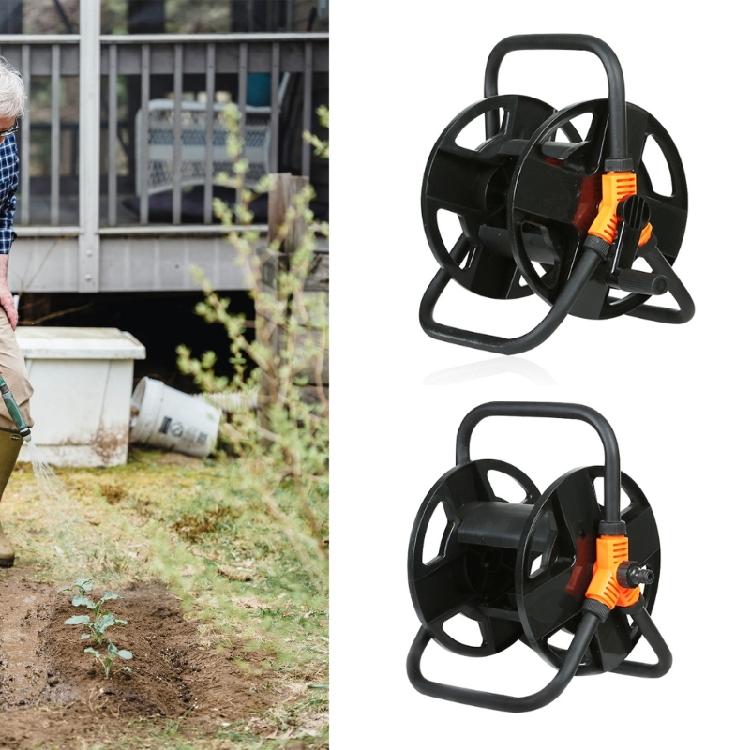 Катушка для намотки шланга Катушка для шланга Однорукий стеллаж для хранения водопроводных труб Инструмент для сада